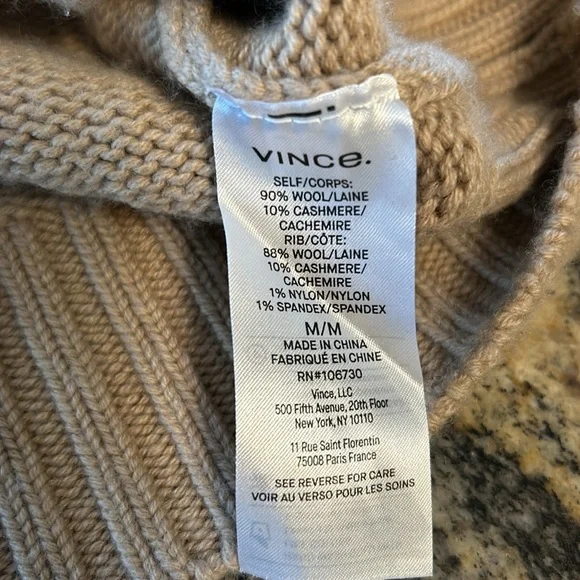 Vince wool Cashmere weekend button down cardigan - Picture 8 of 10